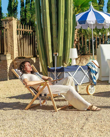 zelte weber sonnensegel Klappbarer Mehrzweckwagen für Strand, Camping und Garten BAIA BLU