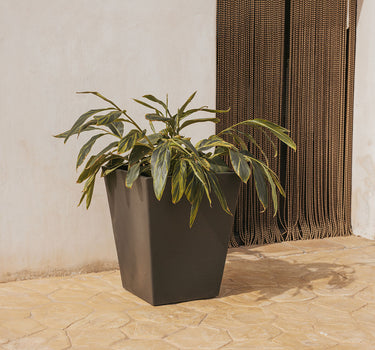 QUADRATISCHER TOPF CALENDULA 50 RUSTIC FARBE