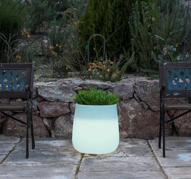 RUNDER PFLANZENTOPF CAMELIA 40 LICHT