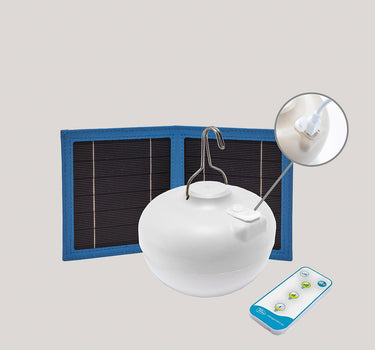 CHERRY solarbetriebene, tragbare Glühbirne