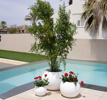 RUNDER BLUMENTOPF DALIA 30