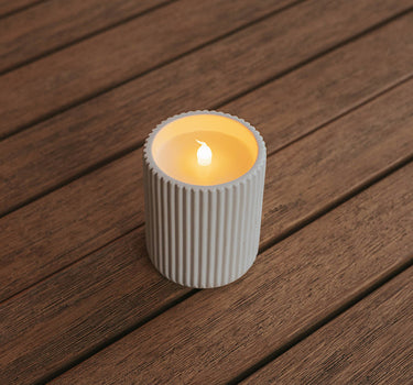 LAMPEN IM KERZENFORMAT DOLO CERAMIC (Pack 2 Einheiten)