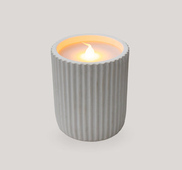 LAMPEN IM KERZENFORMAT DOLO CERAMIC (Pack 2 Einheiten)