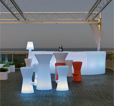 Bartheke mit gekrúmmter Form Ibiza 120 cm