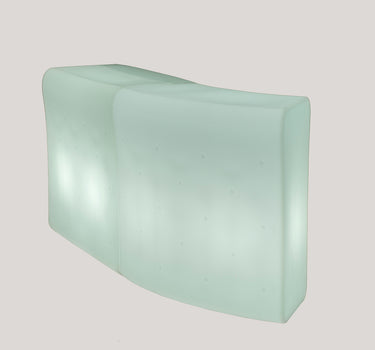 Bartheke mit gekrúmmter Form Ibiza 120 cm
