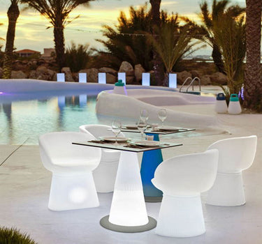 Pack 1x Tisch Itaca + 2x Sitze Mallorca