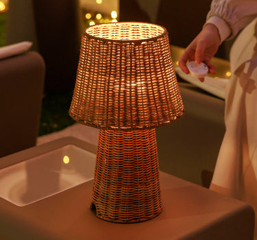 Dekorative Tischlampe LOLA Nature