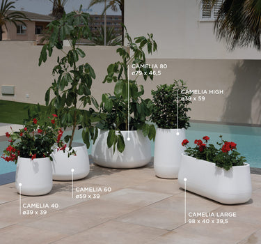 Blumenkasten Quadratisch Mit Licht Melisa 50