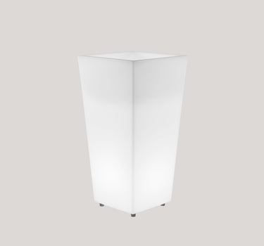 BLUMENKASTEN QUADRATISCH MIT LICHT MELISA 30