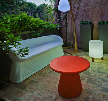 Außensofa mit Solarbeleuchtung Menorca Bench