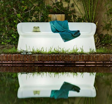 Außensofa mit Solarbeleuchtung  Menorca