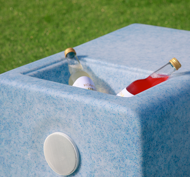 CIRCOOLAR Beleuchteter Couchtisch Tarida Tab Recyceltes Material