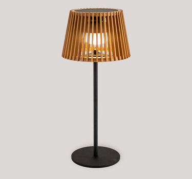 OKINAWA BAMBUS-SOLAR-TISCHLAMPE