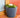 RUNDER BLUMENTOPF PETUNIA FARBE