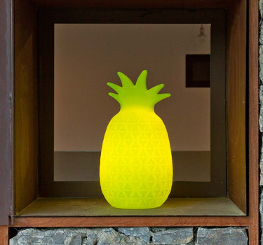 Ananasförmige Lampe Samba 40 lindgrün