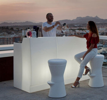 Sicilia Double Height beleuchteter Bartheke