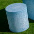 CIRCOOLAR  Runder Hocker in Farbe Tafy 38  Recyceltes Material
