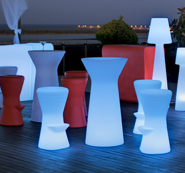 Runder hoher Hocker Corfu 74