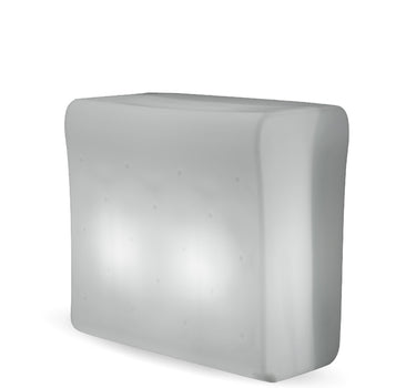 CRETA Beleuchtete gerade Bartheke 120 cm